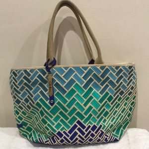 Cole Haan Embroidered Tote